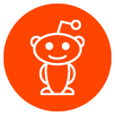 Reddit logo and link to the PunPics Reddit account